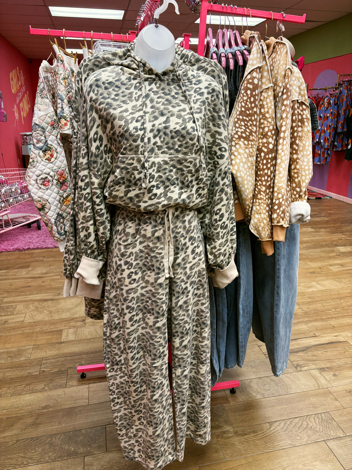 Krysta Leopard Hoodie