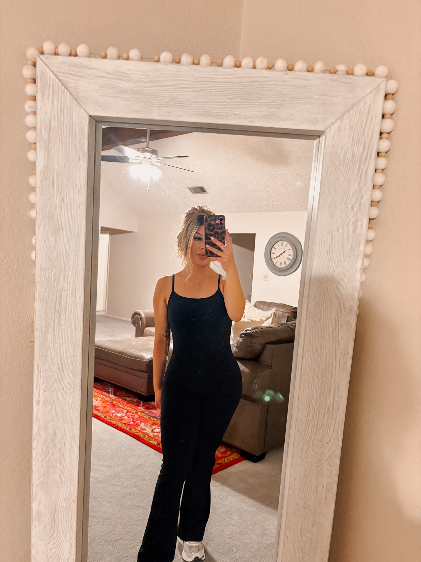 black athletic jumpsuit RESTOCK