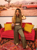 lazy girl set olive