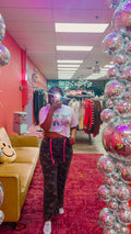 camo hot pink pant