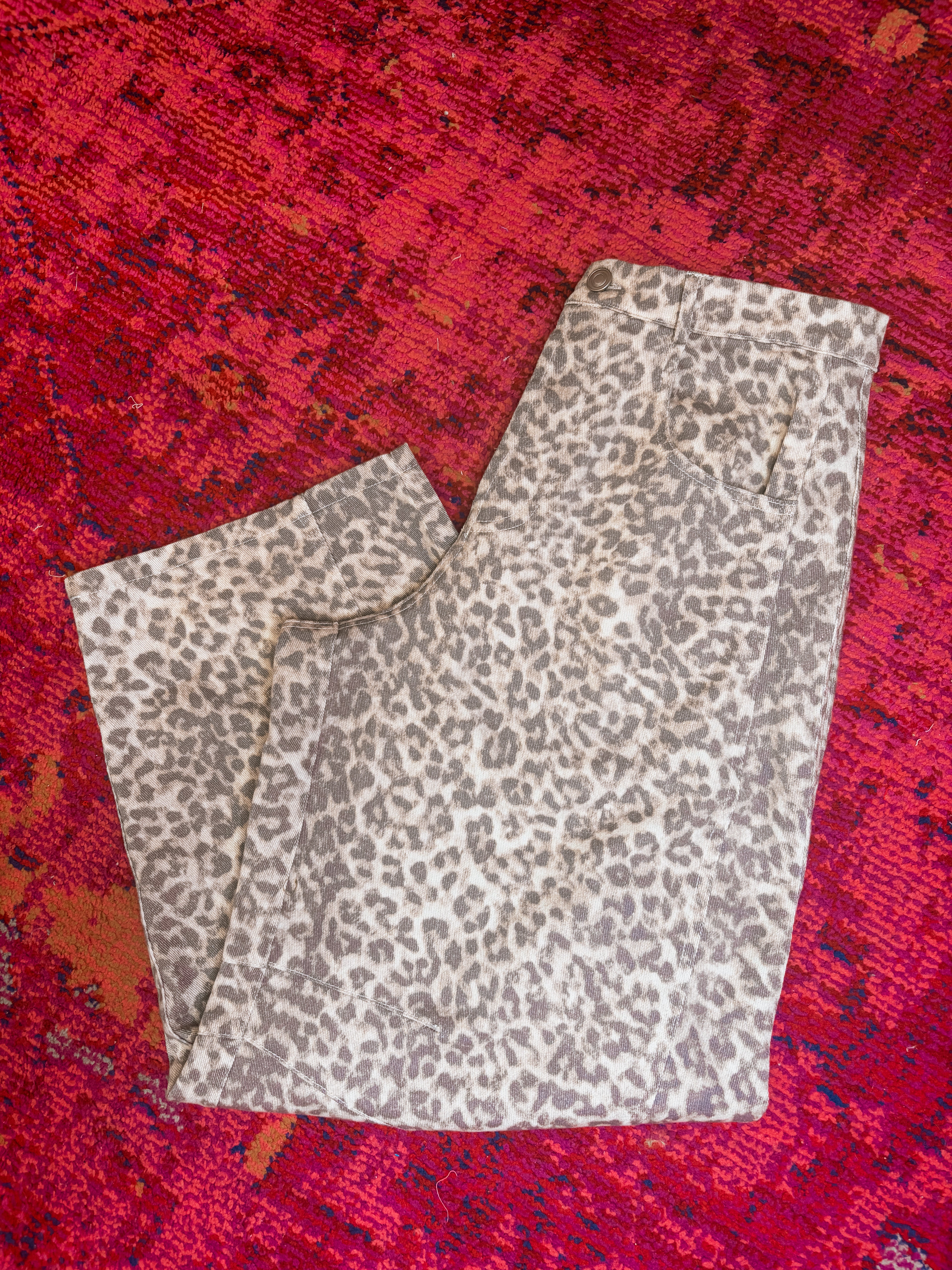 Sassy safari barrel jeans