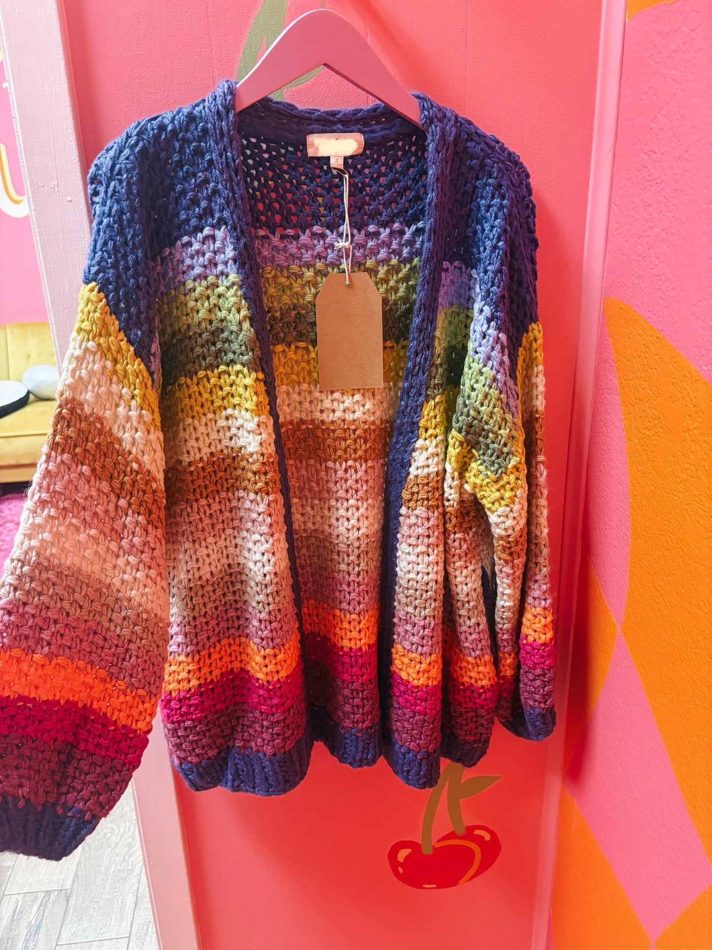over the heat cardi
