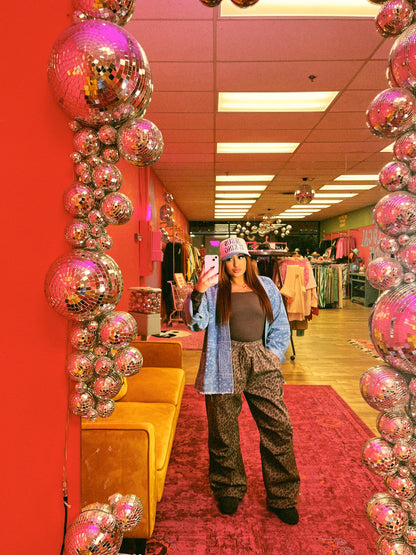 parachute leopard pant