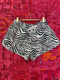 girls gone wild shorties zebra