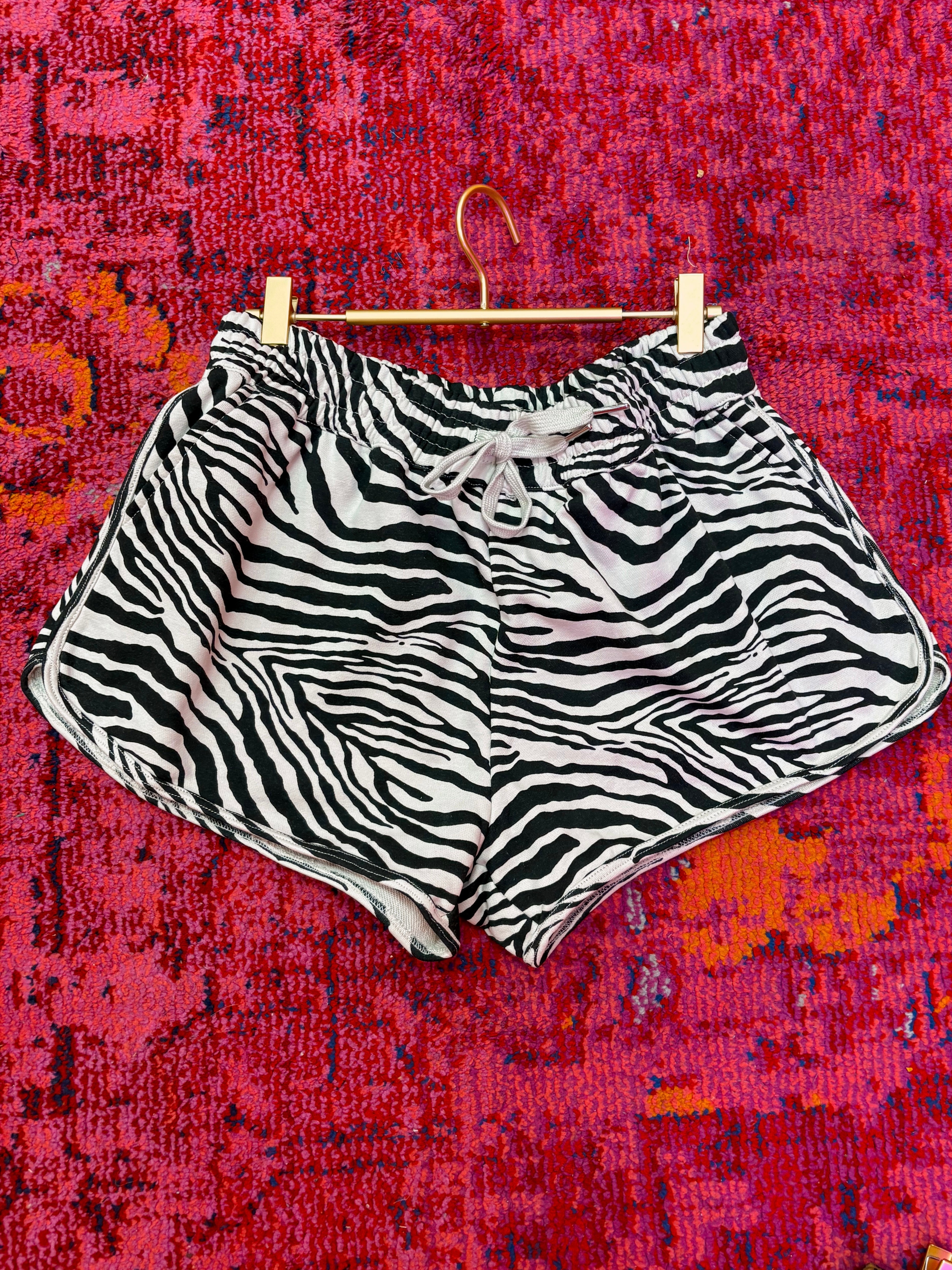 girls gone wild shorties zebra