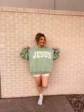 jesus mockneck mint