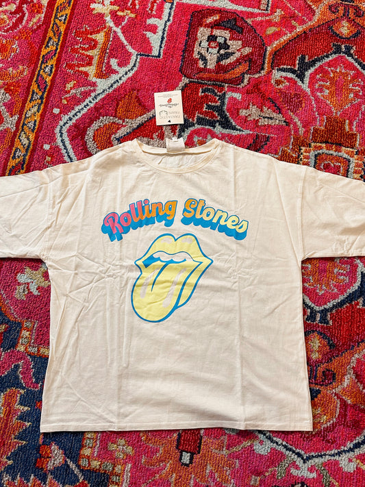 rolling stones tee | neon