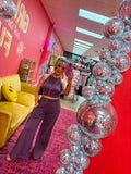 lazy girl set plum