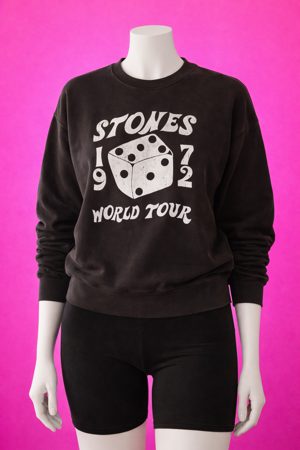 rolling stone dice sweatshirt