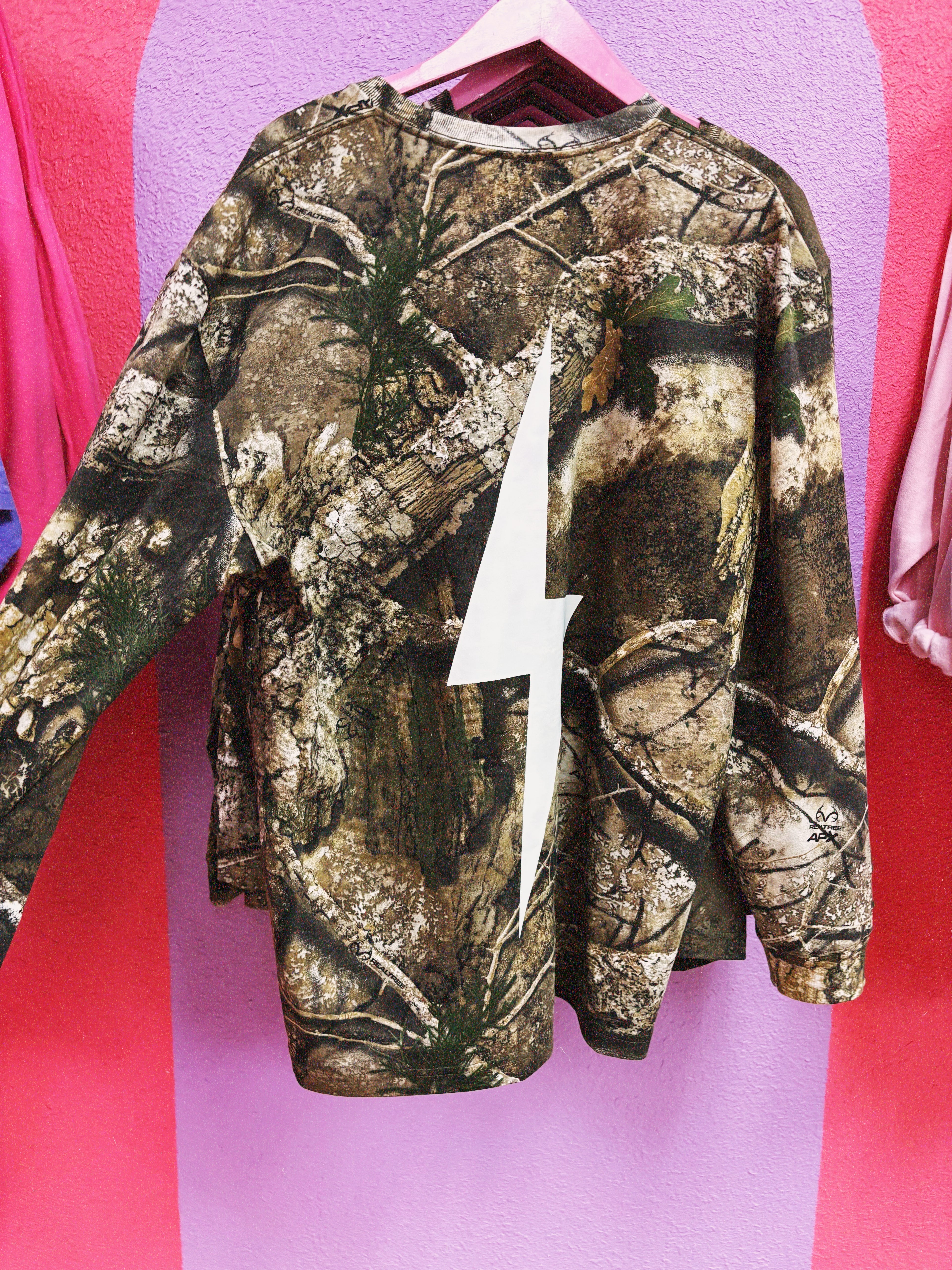 camo girl power long sleeve